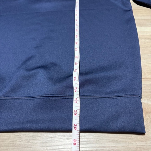 Antigua 2012 Cleveland Indians Quarter Zip  Mens Medium Navy Blue Chief Wahoo - Picture 10 of 11